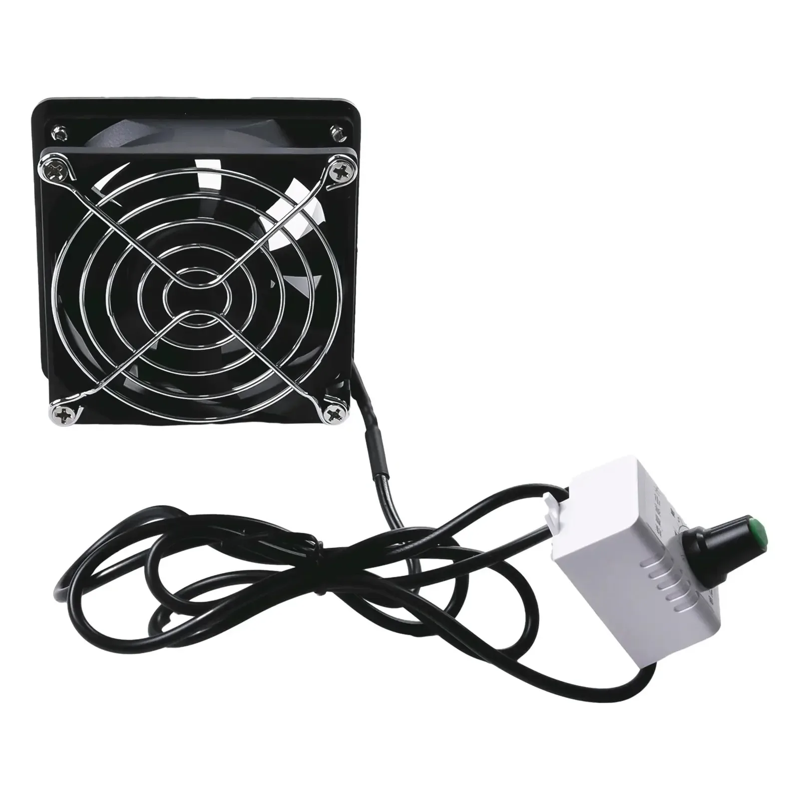 Installationsfreier, einfacher, kleiner USB-Abzugshauben-Küchenlüfter, Haushaltslüfter mit einstellbarer Geschwindigkeit und Abluftkanal – Detail 3