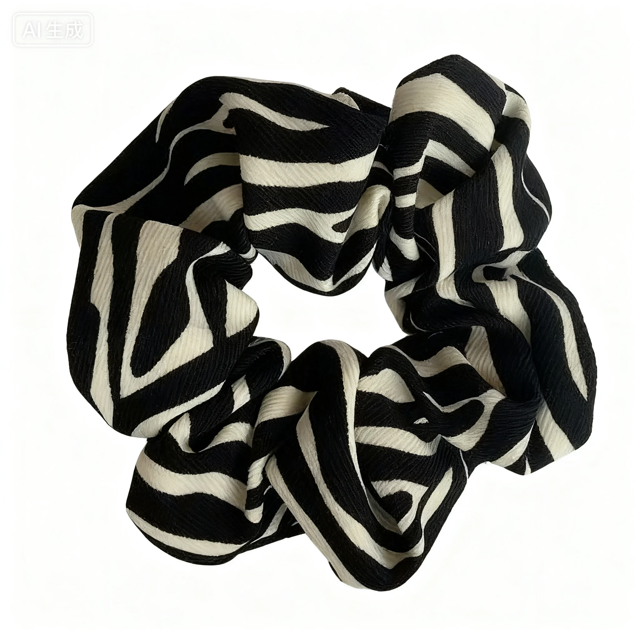 إكسسوارات شعر عالمية، حلقة شعر، حبل شعر، متعدد الاستخدامات، بسيط ياباني وكوري، نمط حلو أبيض وأسود عصري