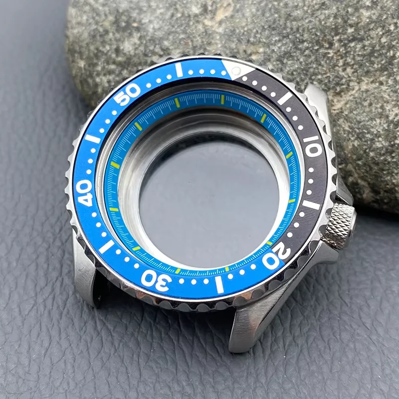 Mod SKX007 Replace Case NH35 Case Fits NH34 NH35 NH36 Japan Automatic Movement 28.5mm dial 20ATM Waterproof Men Diving Case