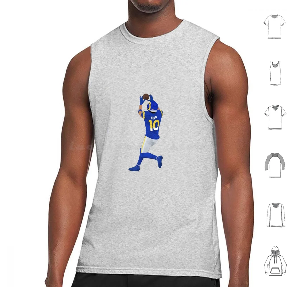 La Clutch Tank Tops Vest Sleeveless Cooper Kupp Cooper Kupp Cooper Cup Eastern Washington Football La Rams La Logo