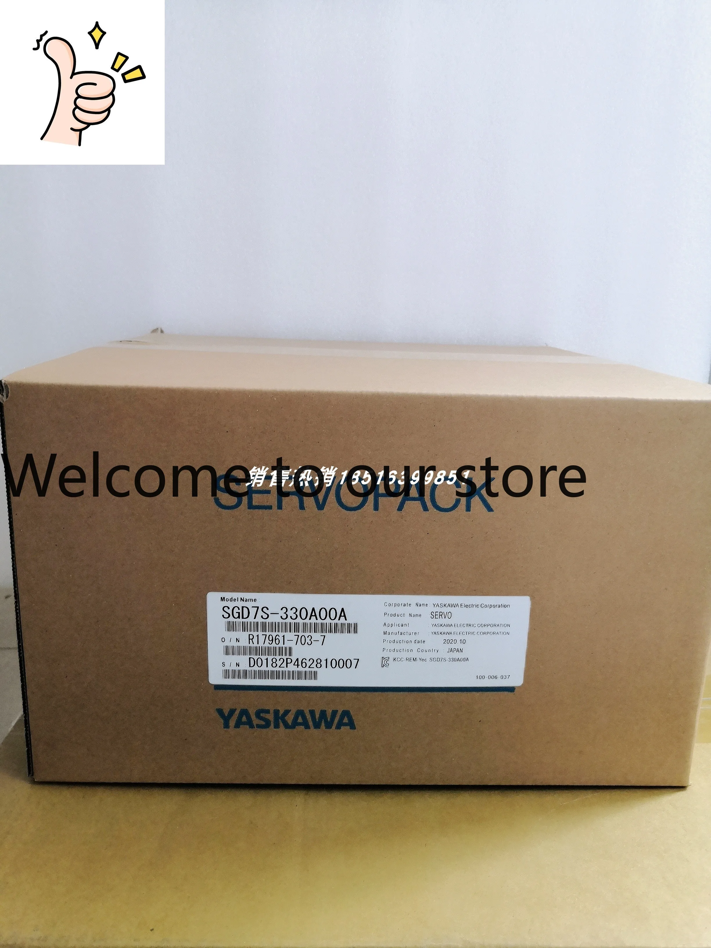 

Драйвер Yaskawa SGD7S-330A00A/SGD7S-330A00A002, новый и оригинальный, цена договорная