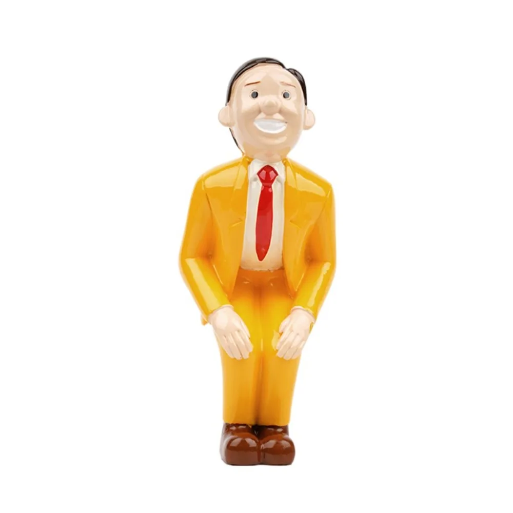 

Handmade Funny Character Statue Model Toy Handicraft Spoofs Resin Ornament Waterproof Collectible Table Tumbler Toy