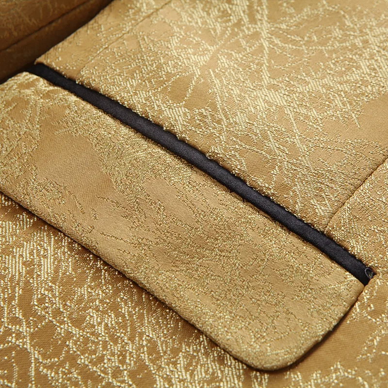 عارضة Simp ell البدلة Jaet طويلة المدى ip جديد Sle الرجال عارضة البدلة ملابس خارجية جولة هملين مزدوجة الصدر زر