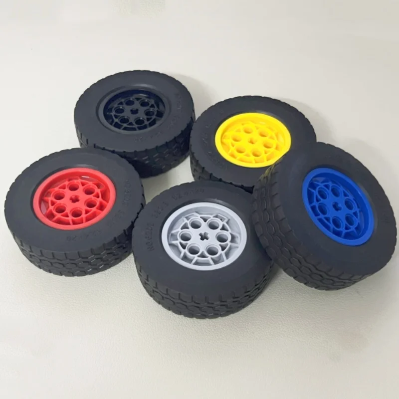 Wheel 86652 32019 Tire 62.4 x 20 S Bricks Collections Modular GBC Toys For Technical MOC DIY Buildings Blocks Compatible