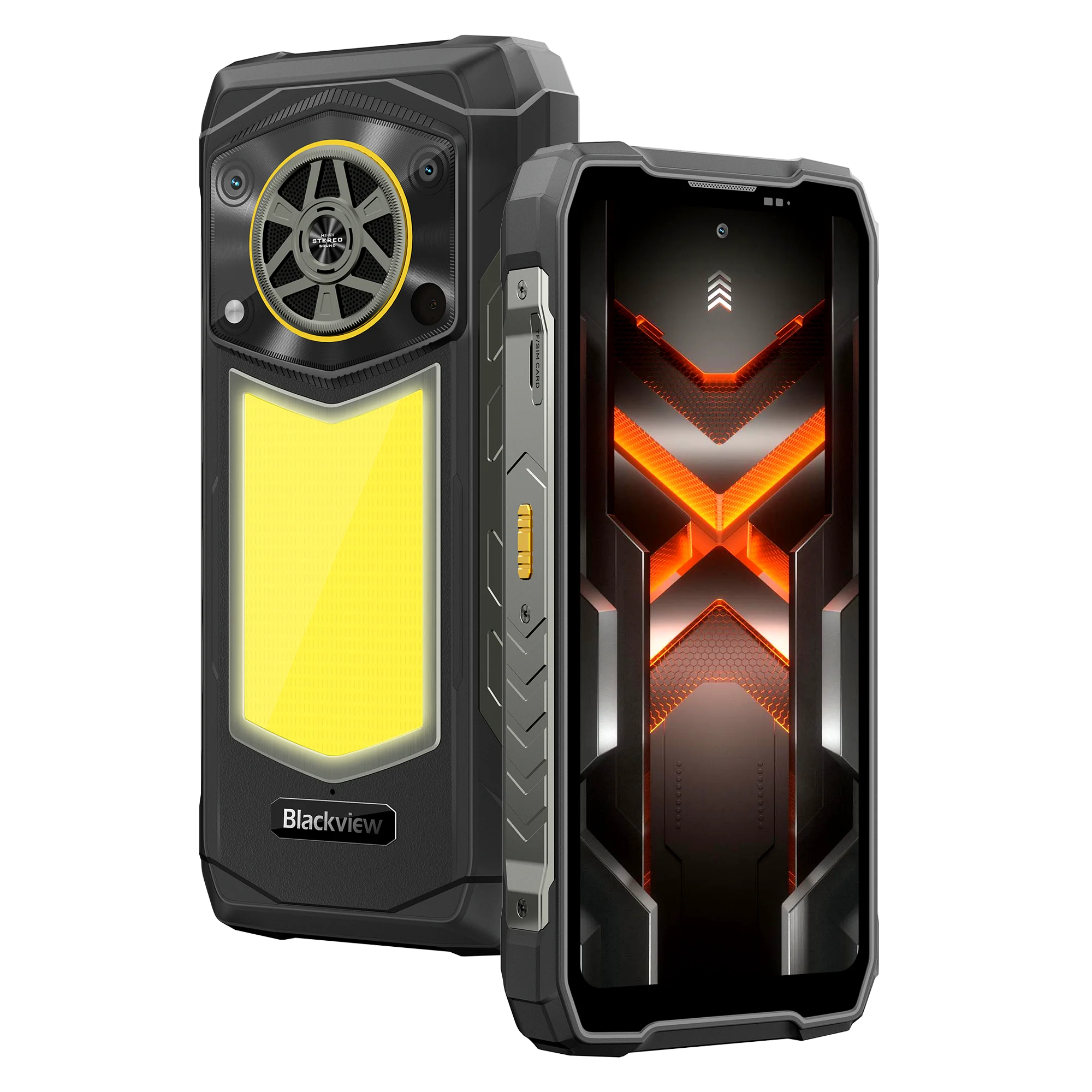 Blackview ROCK 5 Rugged Phone 6.78'' IP69K & IP68 Certified Camping Lantern 20000mAh 108MP Camera NFC Smartphone