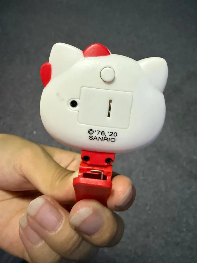 키티 미니 야간 조명 조절 가능한 밝기와 휴대용 메이크업 램프 귀여운 여행 화장대 거울 빛