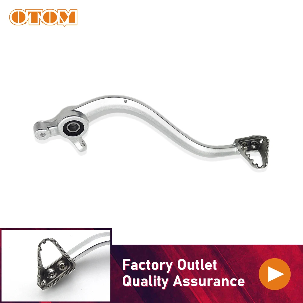 Rear Brake Pedal Lever Arm Assembly For KEWS K16 With ZONGSHEN NC250 Loncin MT250 CB Air-cooled Engines Motorcycle Accessories