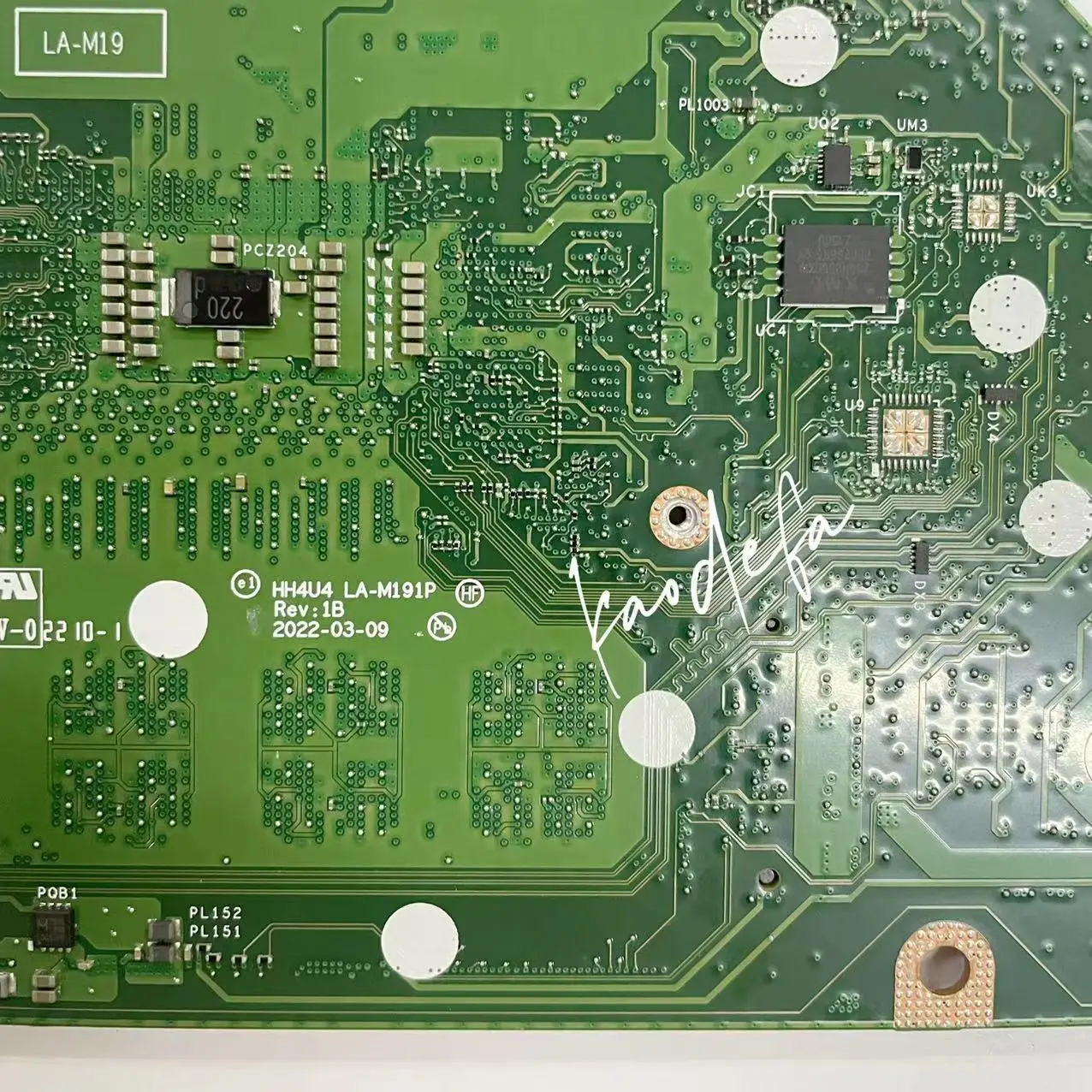 Imagem -06 - para Acer Swift Sf314512 Computador Portátil Placa-mãe Cpu: I51240p Srld9 Ram: 16gb Ddr4 Hh4u4 La-m191p Mainboard 100 Teste ok