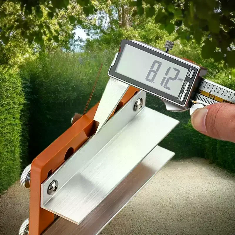Handheld Wood Edge Trimmer, Precise Routing Slotting Locator, Slotted Base Milling Machine Bracket