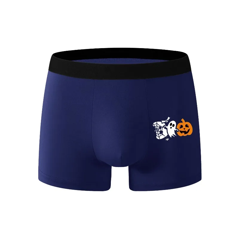 ملابس داخلية رجالية جديدة لصيف 2025: مريحة وبسيطة. شورت الهالوين بأربعة زوايا. يجب أن تجفيف الرجال بسرعة