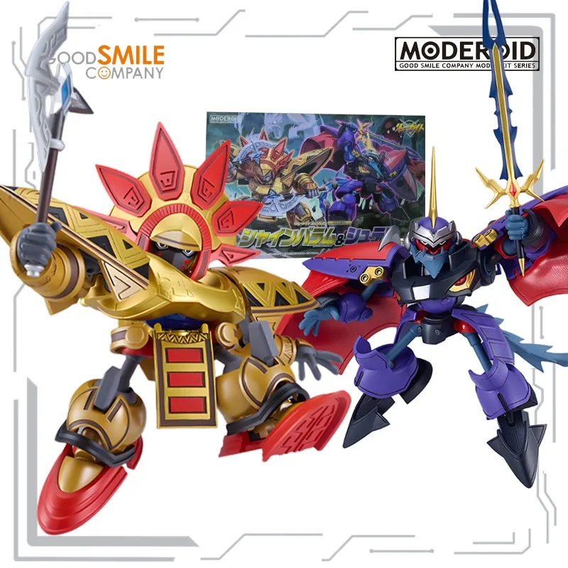 

GSC Original MODEROID Series Shainpalam&Stiru Anime Action Figure Assembly Model Toys Collectible Model Gifts for Boys