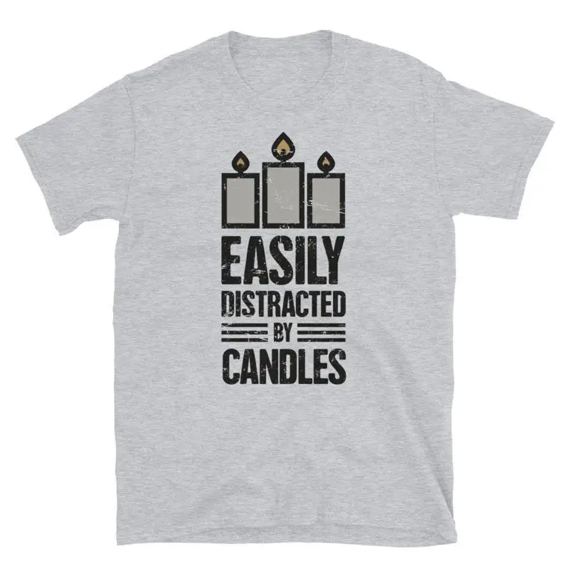 

Футболка для изготовления свечей, забавная футболка для изготовления свечей, отработанная