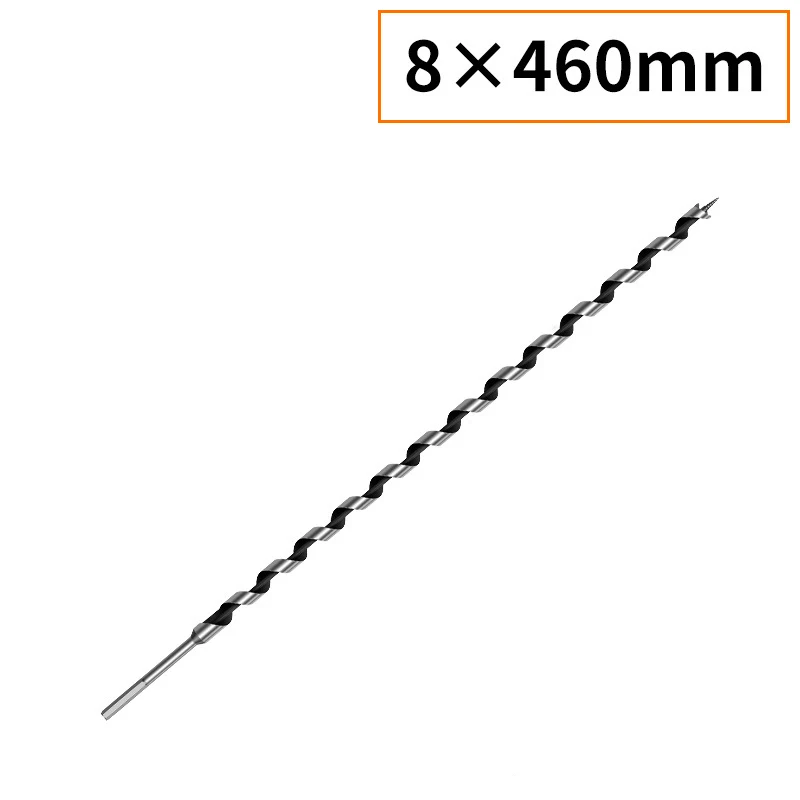230/460mm extra lange houtboor met zeskantige schacht van hoogwaardig koolstofstaal voor het boren van diepe houtgaten