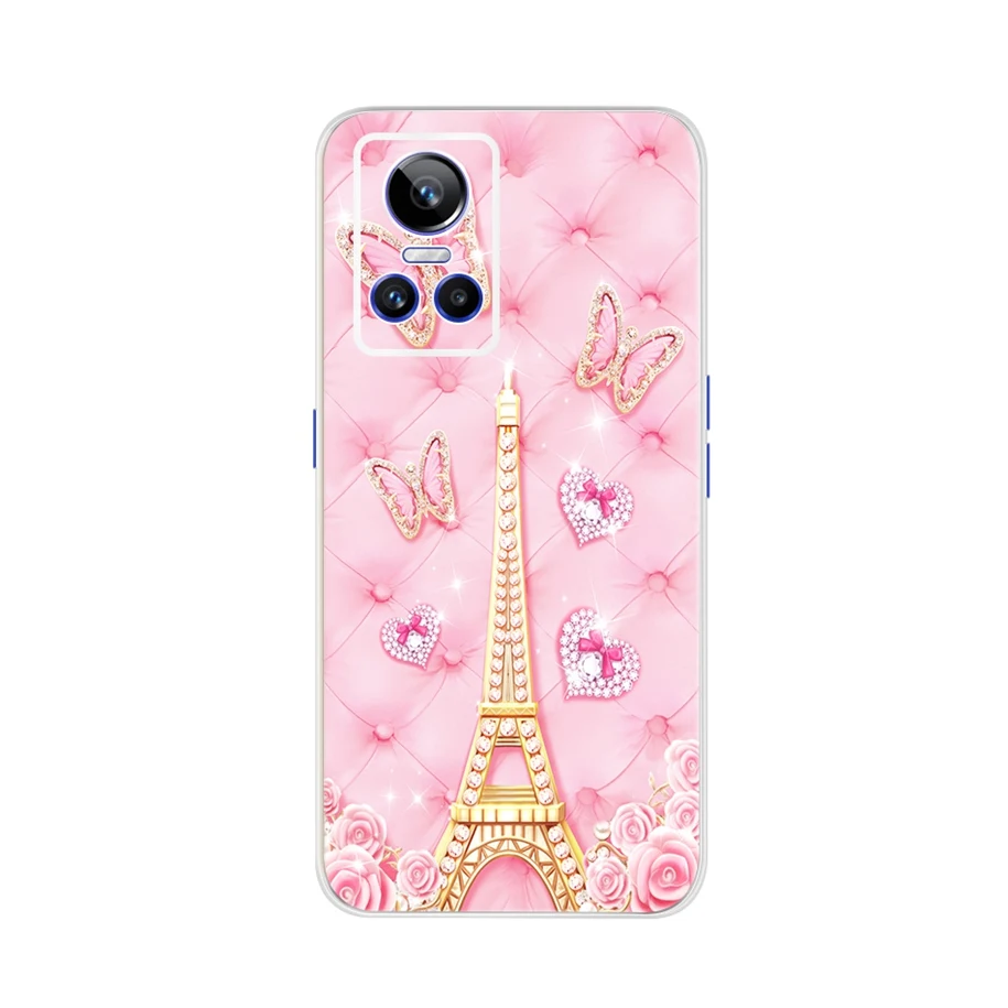 For Realme GT Neo3 Case Cover For Realme GT Neo 3 150W Bumper Soft Lovely Cat Wolf Silicone Phone Funda For Realme GT Neo3 Coque