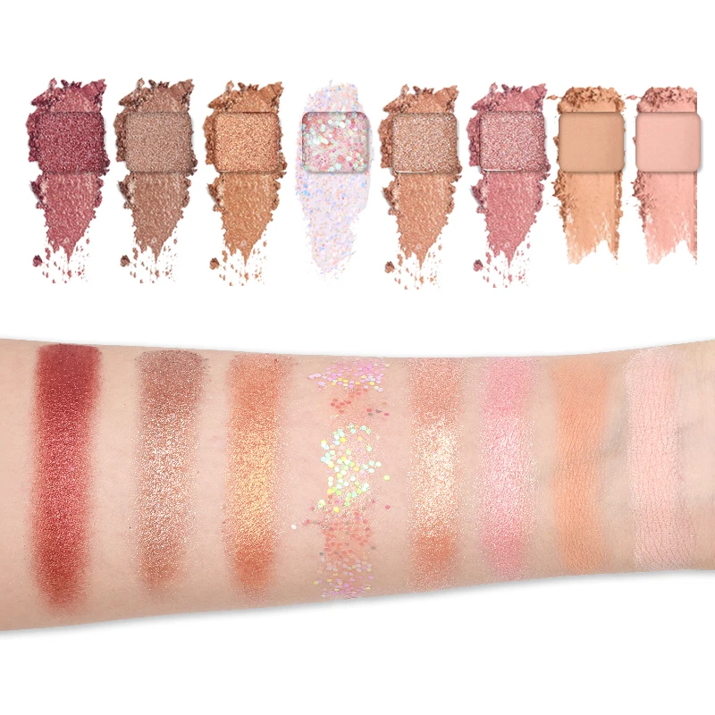 40색 아이섀도우 팔레트 글리터, 펄센트, 매트 어스 컬러, 핑크, 고급 화장품, 아름다운 아이 메이크업 만들기, 메이크업 팔레트