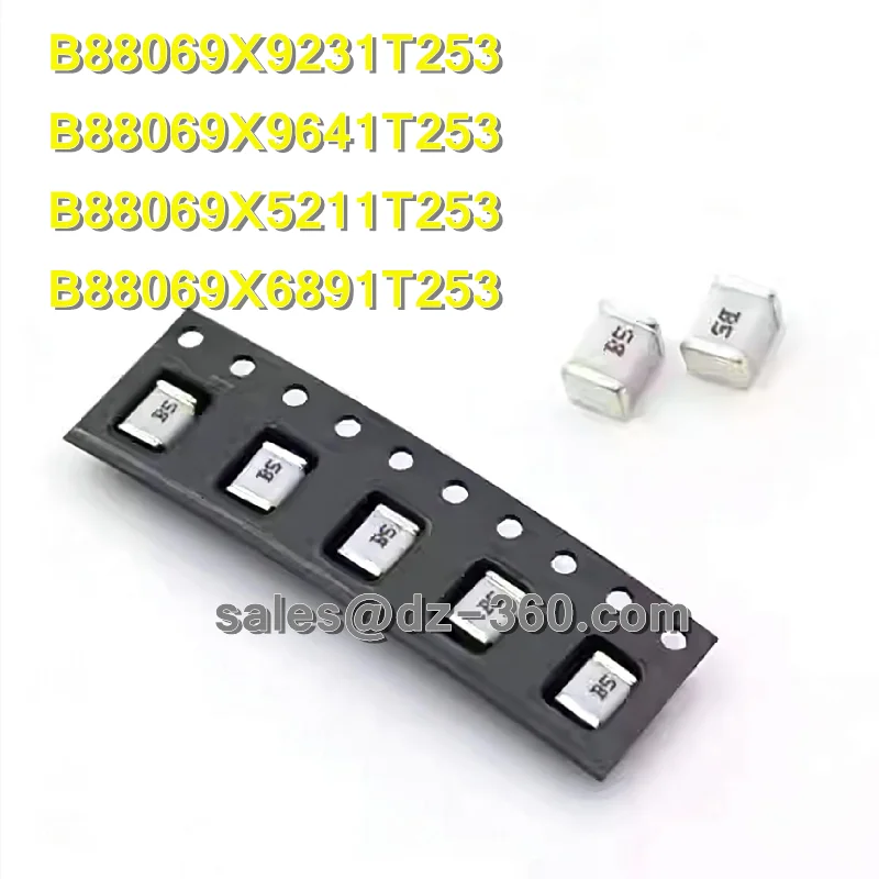 

10 шт. керамические газоразрядные трубки EPCOS серии B88069X, TDK B88069X9231T253, B88069X9641T253, B88069X5211T253, B88069X6891T253, новые