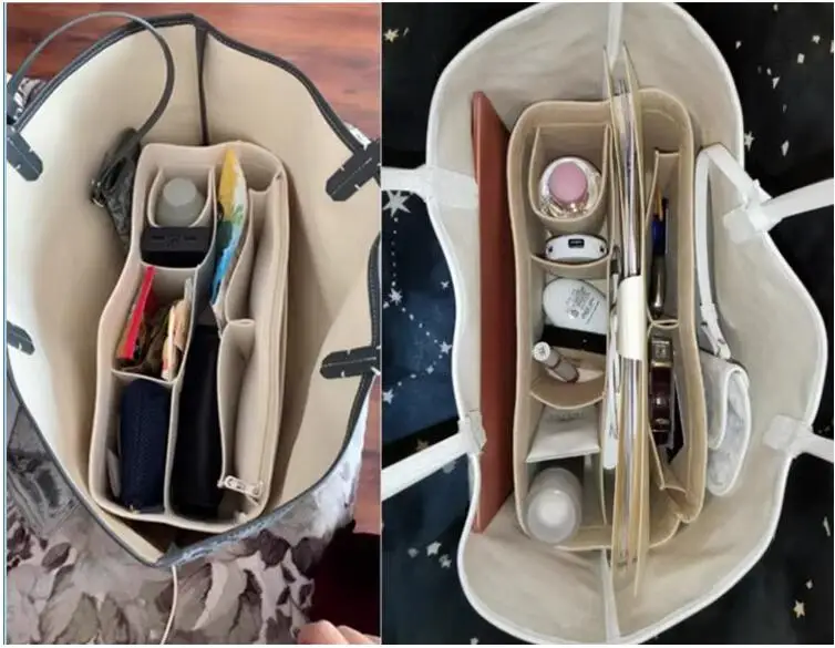 Sac à main intérieur en feutre pour GOYARD St Louis PM GM, fourre-tout de maquillage, sac à main de voyage, sacs cosmétiques pour maman