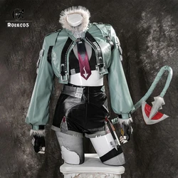 ROLECOS Game Zenless Zone Zero Jane Doe Cosplay Costume Jane Doe Costume Halloween Women Party Uniform Fullset Outfit Suit