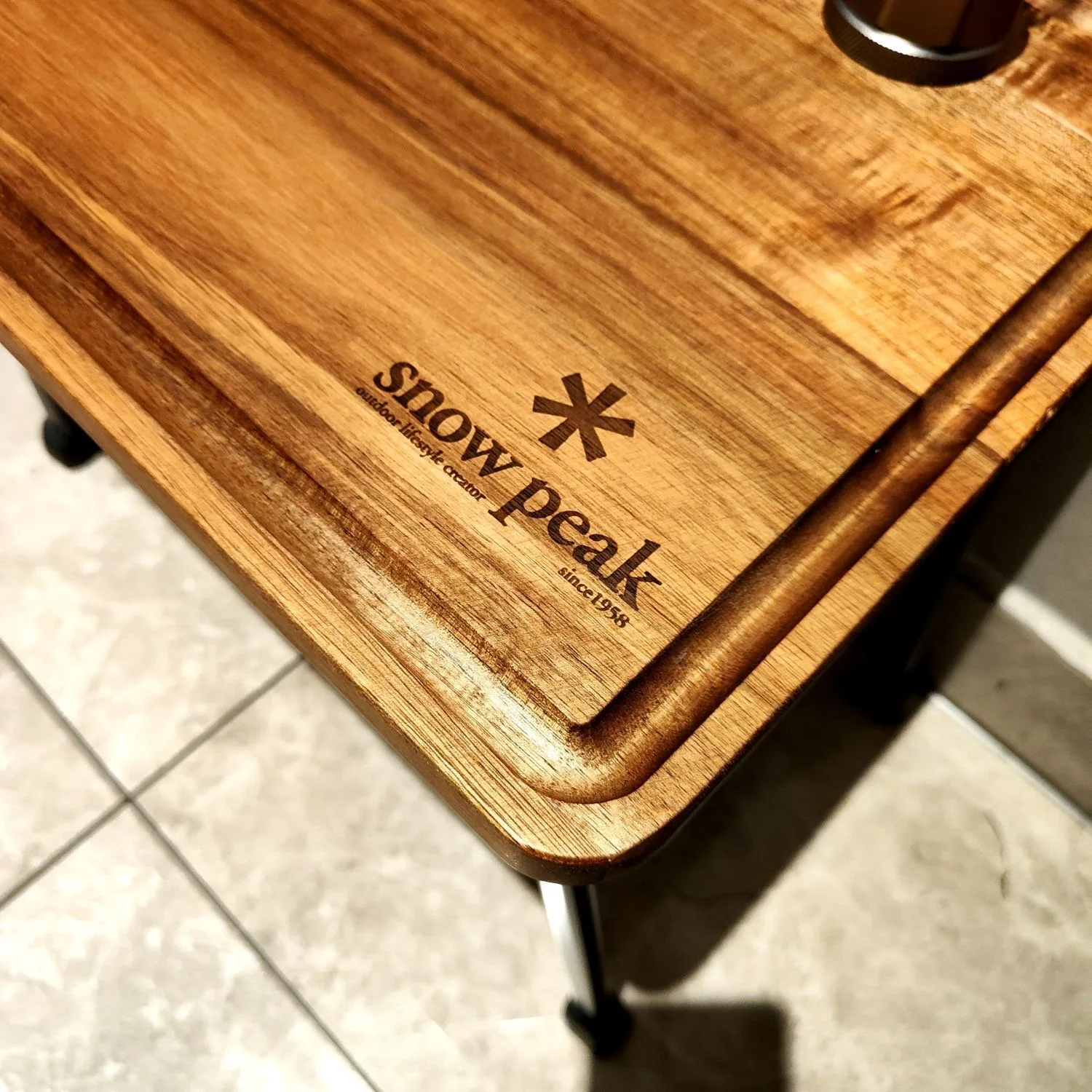 Mesa de camping plegable multifuncional