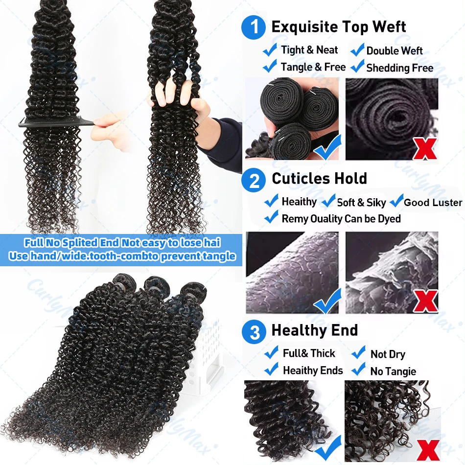 30 38 Inch Long Loose Deep Wave Bundles Human Hair 100% Brazilian Remy Raw Curly Water Wave 3 4 Bundles deal Wholesale Tissage