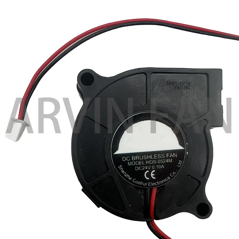 

HDS-0524M 5cm 50mm Blower 50x50x15mm 57mm Hole Pitch DC24V 0.10A Humidifier 3D Printer Centrifugal Turbo Blower Cooling Fan