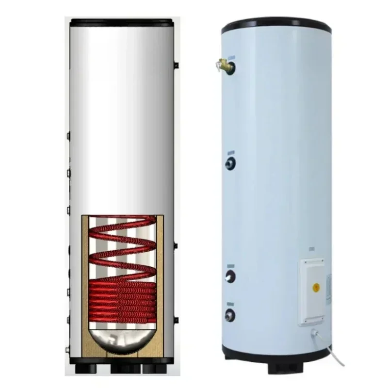 

wholesale price WOK 100L 260L 500L duplex 2205 stainless steel SUS 316L water buffer tank for house heating system hot water tan