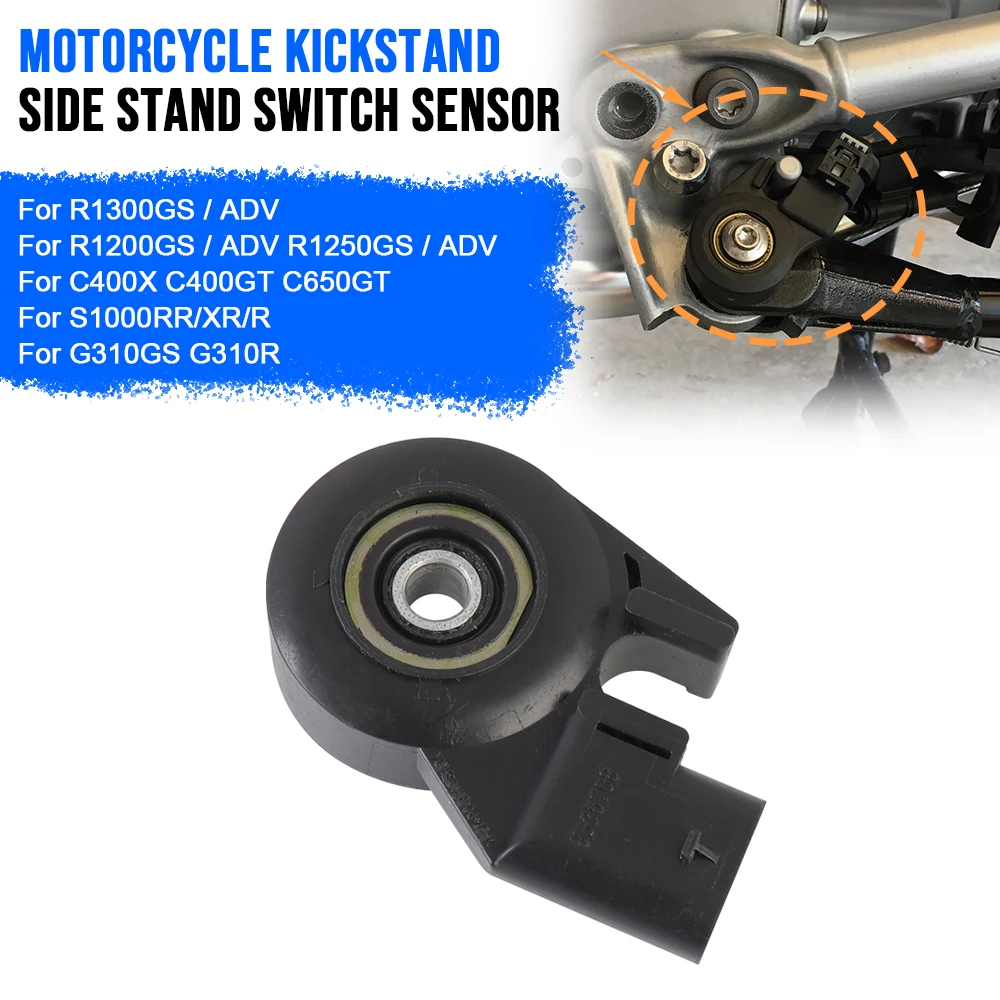 For BMW C400X C400GT G310GS G310R S1000RR R1200GS R1250GS R1300GS ADV Motorcycle Kickstand Left Side Stand Safety Switch Sensor