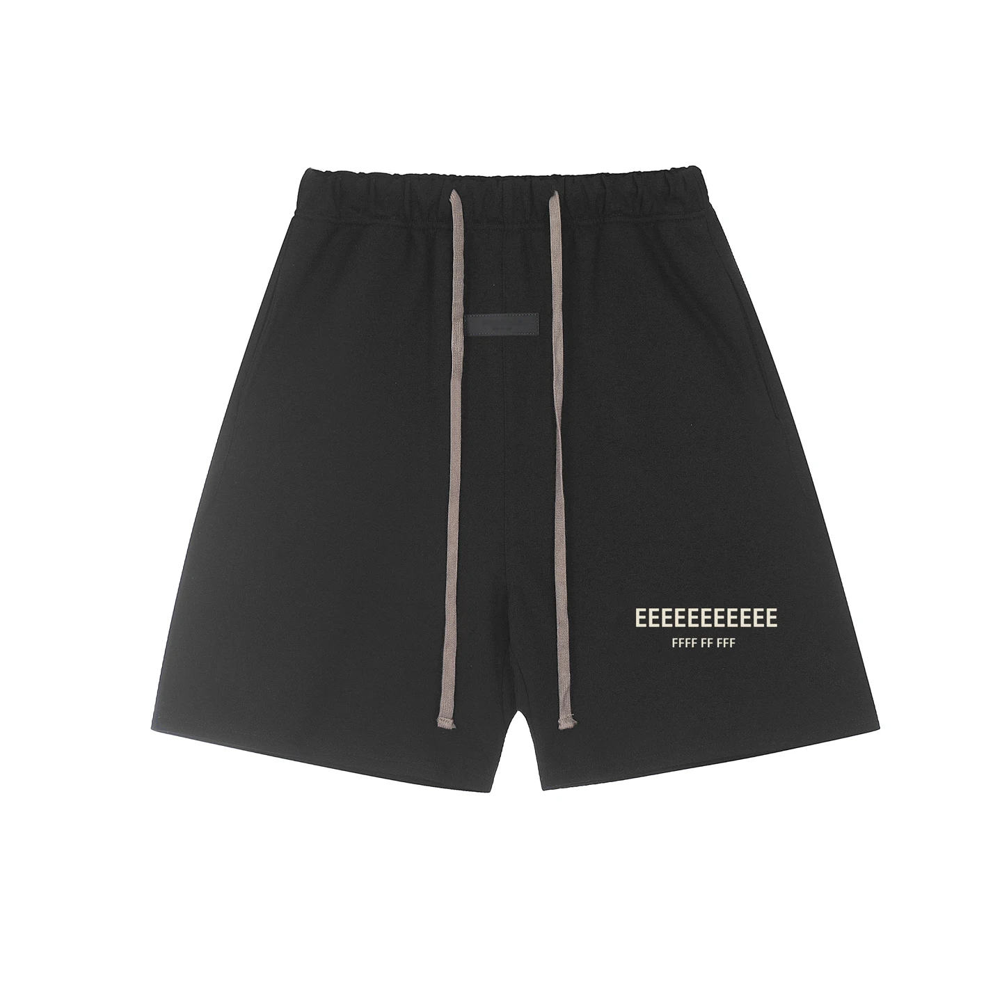 Men's summer casual pants, a fashionable American brand, hip-hop style streetwear, oversized cut, shorts, pure cotton