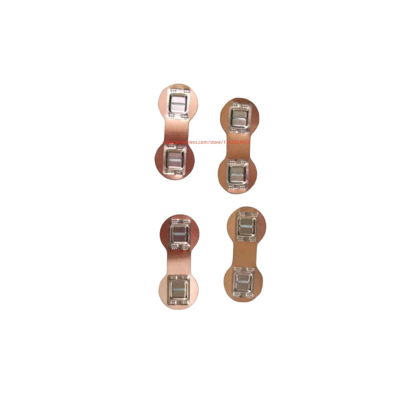 1*2P 3.7V 8AH Small Household Appliance Battery Copper Busbar 21700 Power Cell Connector 0.3mm Spacing  21.4mm for Electronics
