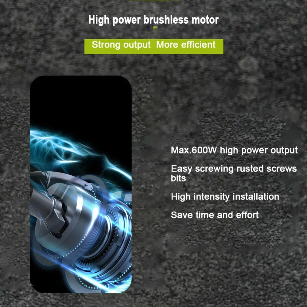 Imagem -03 - Worx-chave de Fenda sem Fio Driver Elétrico Universal Green Battery Platform sem Escova Wu290d 20v 230nm 3000rpm 4000bpm