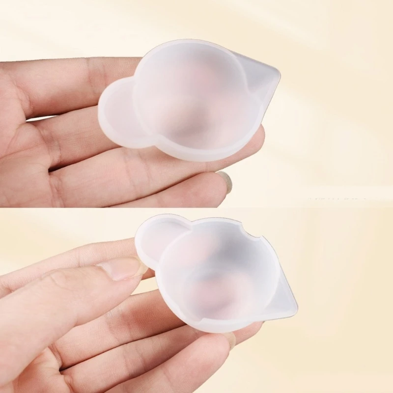 Silicone Mold Mixing Cup Dispenser DIY Epoxy Resin Jewelry Making Tool Measuring Cups Molds Handmade Color Modulation