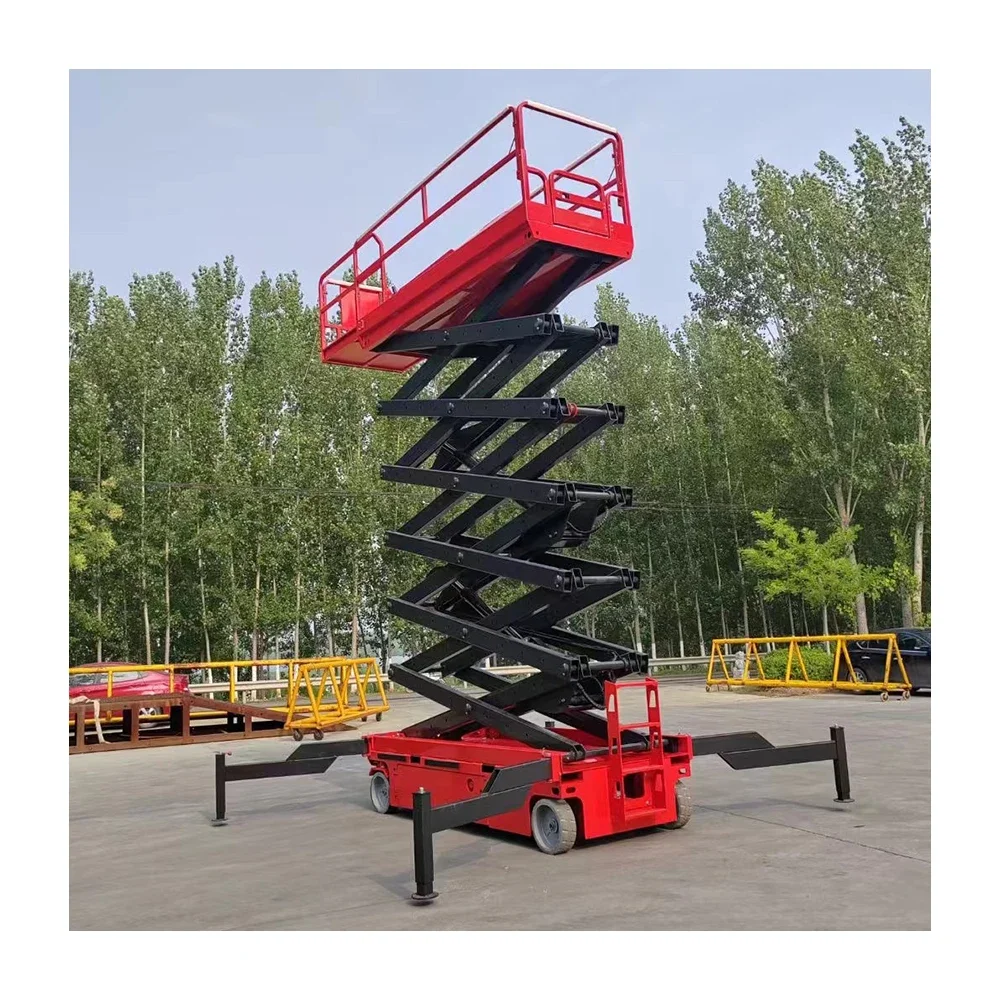 Factory Price Table Lifts High Load Lift Bearing 1ton High Quality Scaffold Work Platform 6 Manual Mobile Electric Scissor Lift