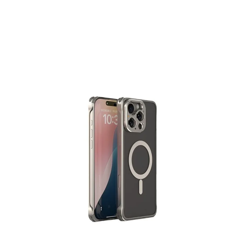 

Professional photography, mobile phone case advanced sense, metal suitable for iphone16pro