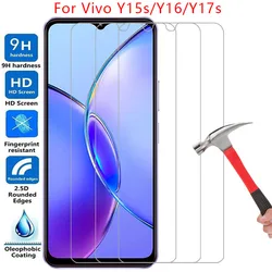 screen protector for vivo y15s y16 y17s protective tempered glass on vivoy15s vivoy16 vivoy17s y 15s 16 17s phone film glas viv