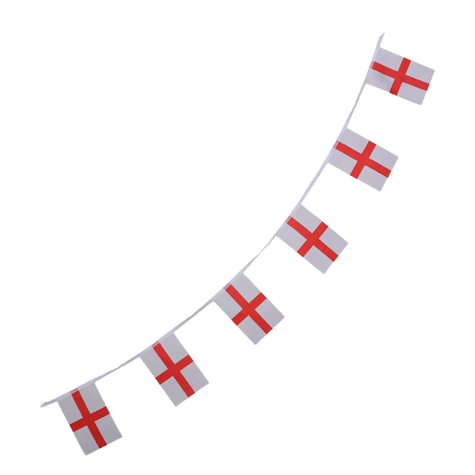 England String Flags Banner Double Sided High Density Polyester Small Bunting Flags 33 Ft Outdoor Garden Decorations National