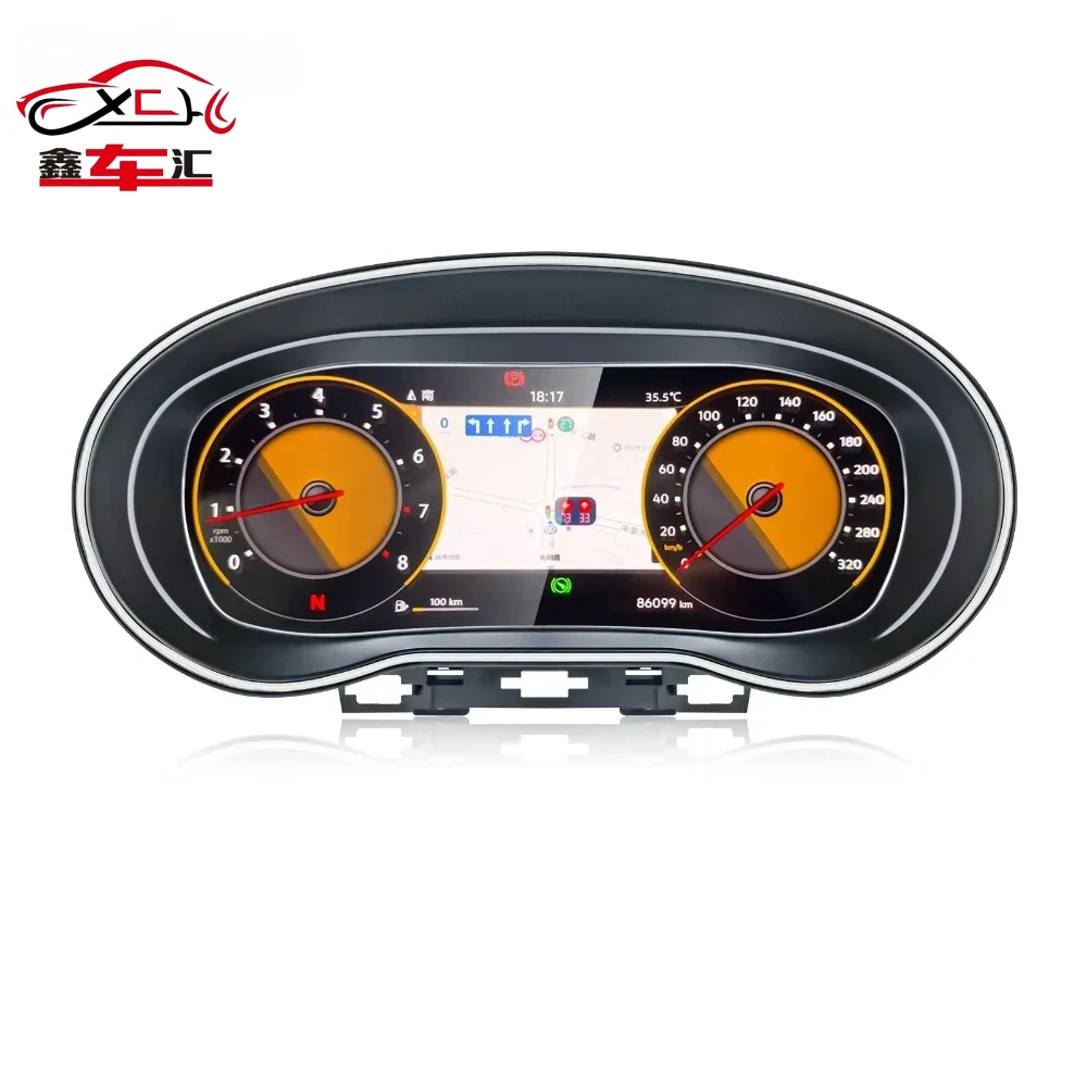 Navihua LCD Digital Dashboard Display Cluster for Volkswagen VW Polo 2009-2016 Carplay Auto Instrument Virtual Cockpit Meter - view 2