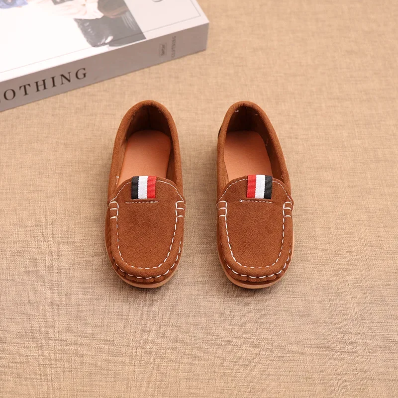 Kinder-Softloafer Frühling 2026 – Flache Schuhe für Baby-Jungen 1-10 Jahre, lässige Mokassins, rutschfeste Slipper, klassischer Freizeitschuh – Detail 5