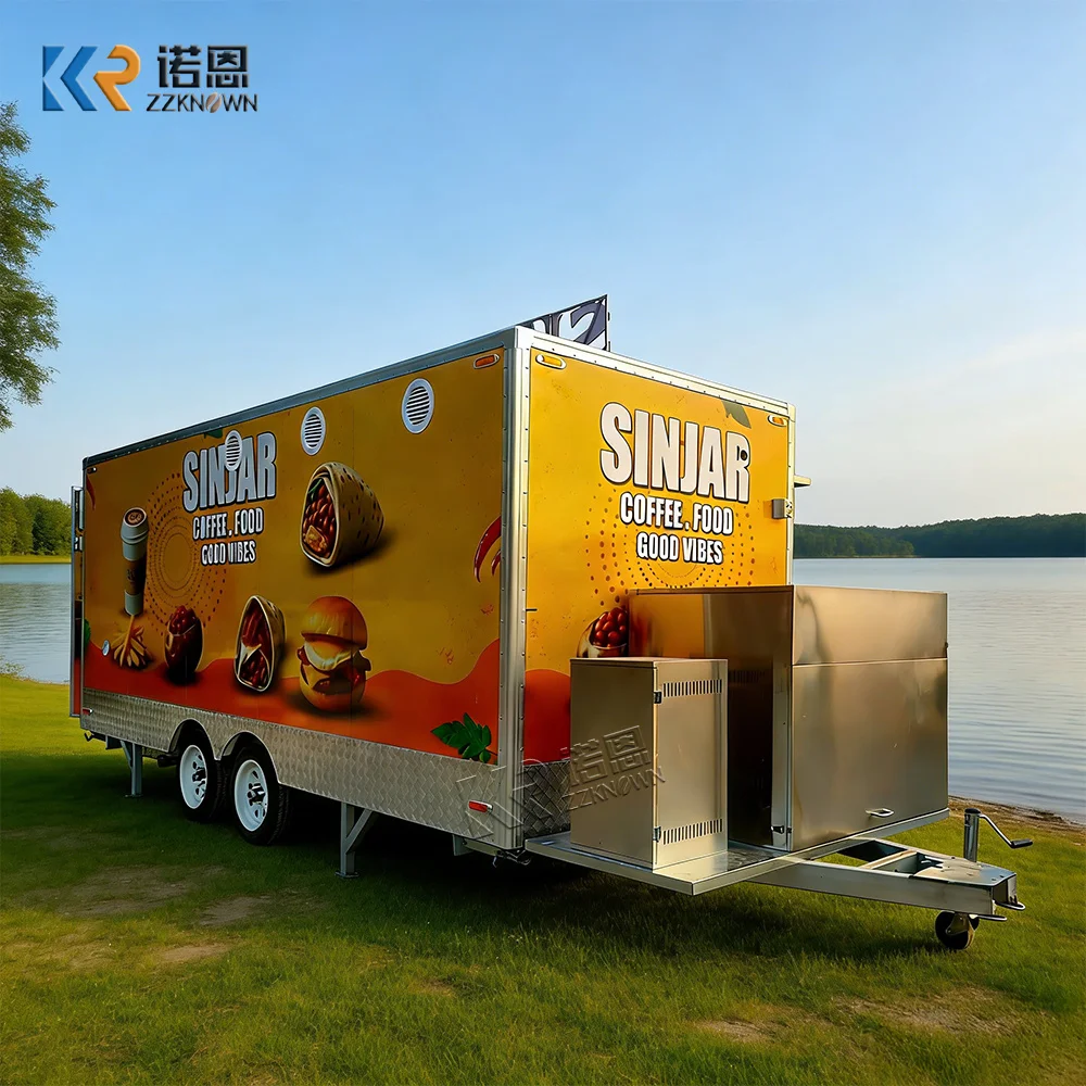 Canada Standard Mobile Churros BBQ Food Truck Trailer Craigslist Fully Equipped Kitchen Food Truck Sale Toronto