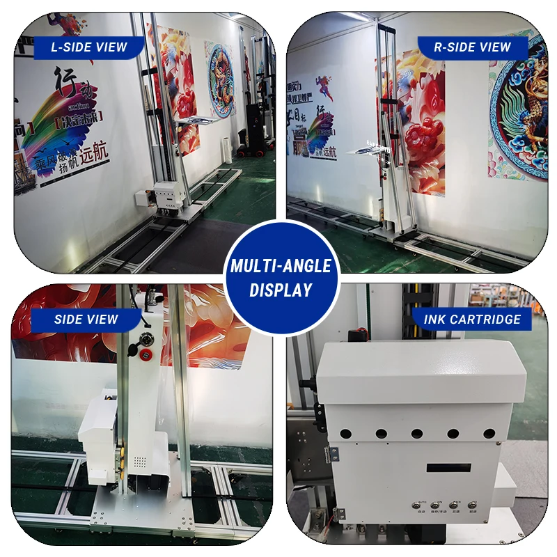 

UV Ink Automatic Glass Wood Metal Ceramic Digital Wall Inkjet Printer Direct Painting Printing Machines Price BK-UP1400W Pro