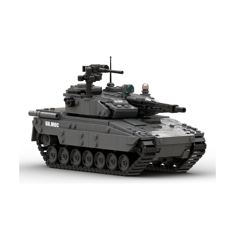 

MOC военная серия CVM14 Goshawk пехотная боевая машина модель танка сборка строительный блок игрушка детский подарок на день рождения