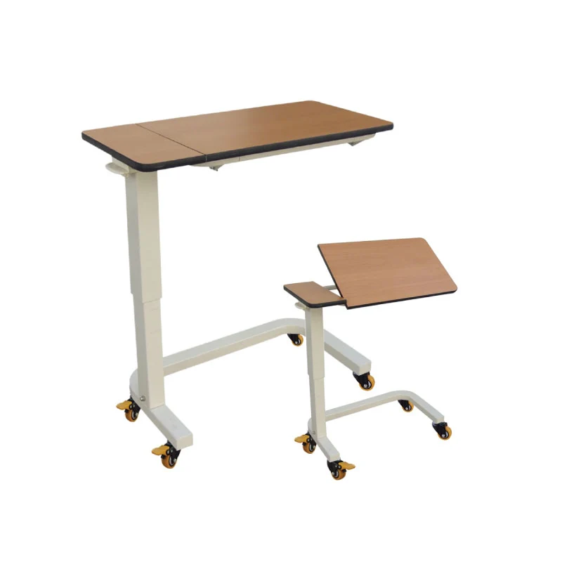 طاولة عشاء للمريض قابلة للدوران فوق السرير في المستشفى، طاولة متحركة فوق السرير #1