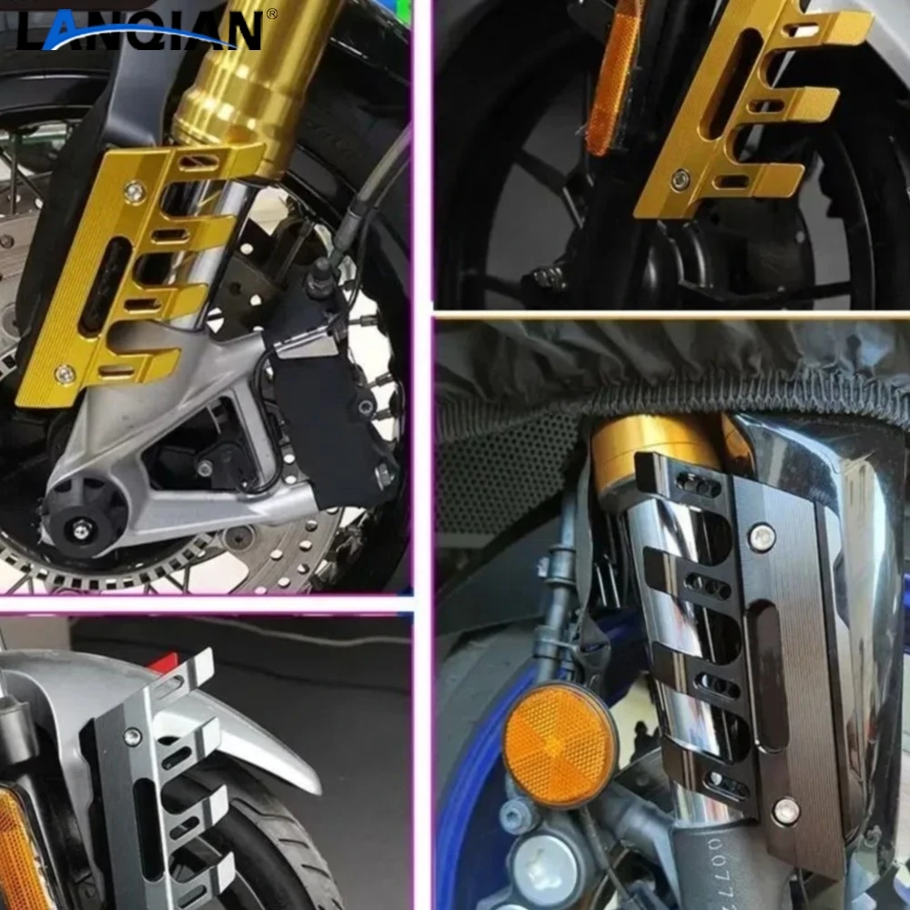 لسوزوكي GSR 750 600 400 GSR400 GSR600 GSR750 دراجة نارية الجبهة شوكة حامي الحاجز الحرس اكسسوارات واقيات الطين سقوط حماية