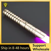 Lightsaber Neopixel Jedi Laser Sword Metal Hilt Heavy Dueling Sensitive Smooth Infinite Changing Hitting Sound LTG Light Saber