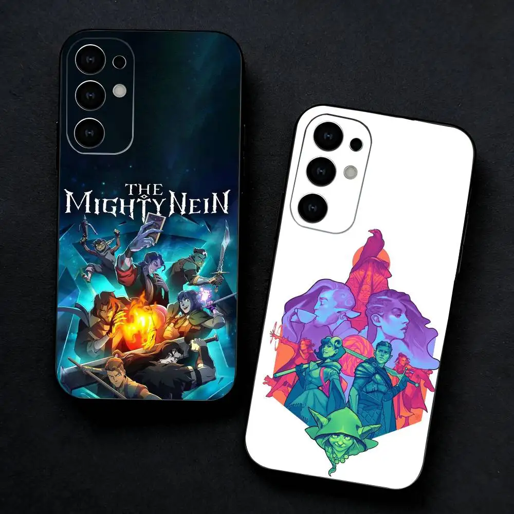 

TV The M-Mighty N-Nein Phone Case For Samsung S25,S24,S23,S22,S21,S20,Ultra,Plus,FE Black Soft Cover