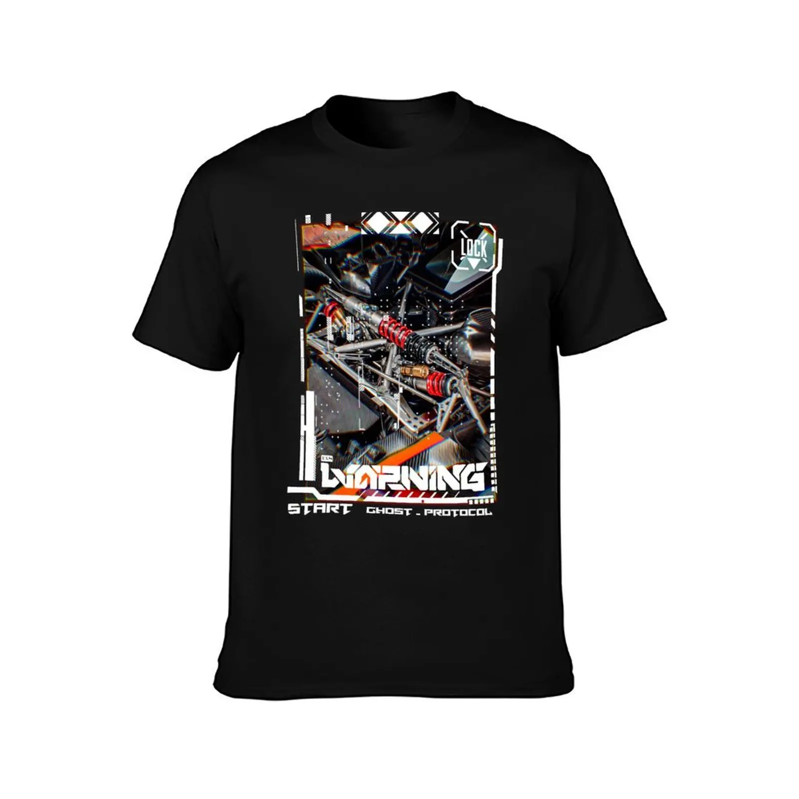 Ghost-Protocol T-Shirt Lightweight Cooling Short Sleeve Tee T-Shirt