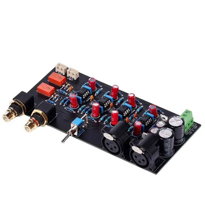 

Balanced Input Power Amplifier Board Non-Balanced Input Turn Balanced Output Board Dual Channel DIY Home Audio Amplifier