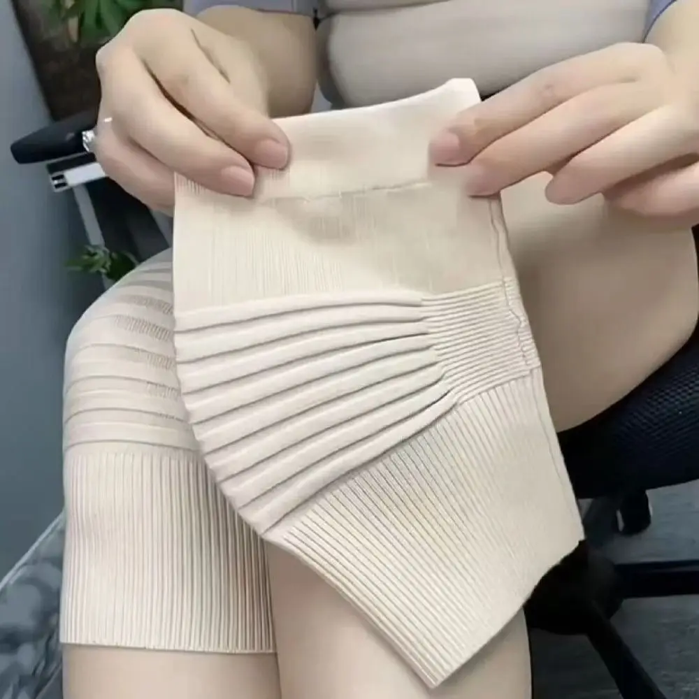 สนับเข่าผ้าฝ้ายแบบยูนิเซ็กซ์ ถักนุ่ม ให้ความอบอุ่น ยืดหยุ่น กระชับเข่า ป้องกันการบาดเจ็บสำหรับเล่นกีฬา
