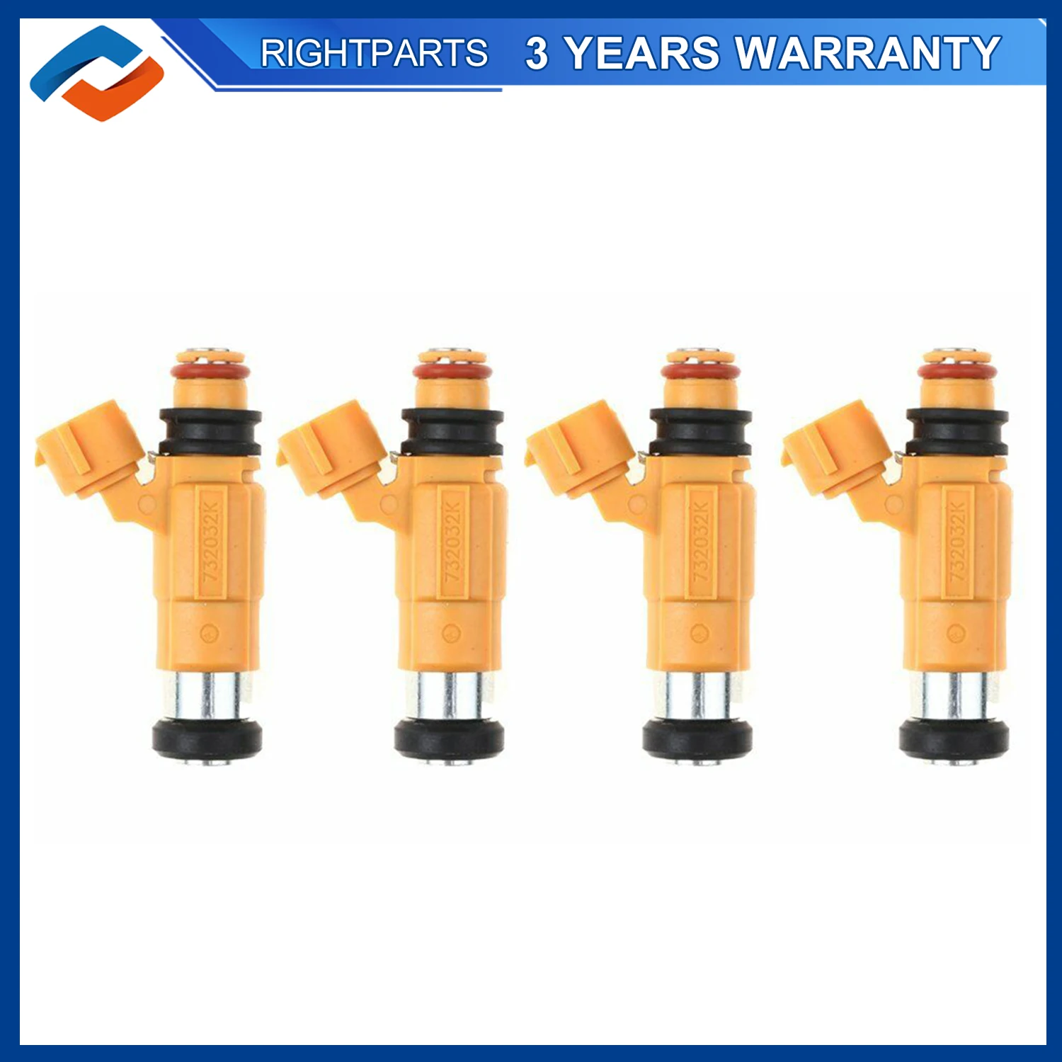 

4PCS CDH275 Fuel Injectors For Marine Yamaha Outboard F150 Mitsubishi 2.4 842-12295 MD319792 CDH-275