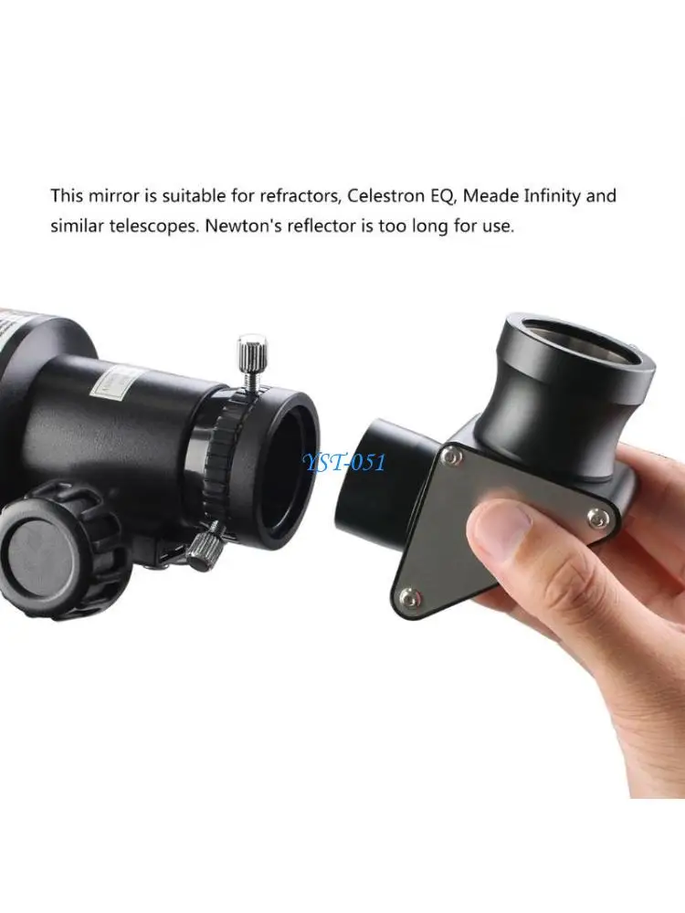 

E15A Mirror Erecting 1.25" 90 Degree Diagonal Adapter Positive Prism