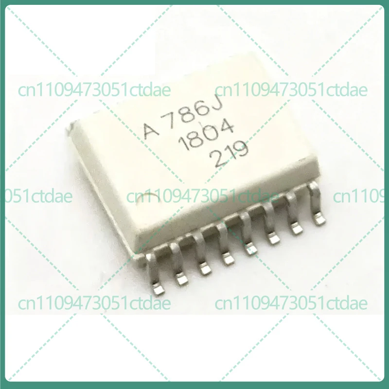 10-50pcs for HCPL-786J-500E HCPL-786J A786J SOIC-16 Isolated Sigma-Delta Modulator IC 12-Bit ±200mV